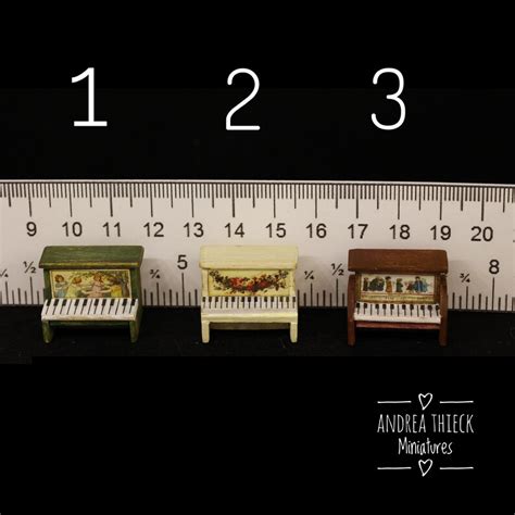 Miniature Toy Piano OOAK Choose One - Etsy