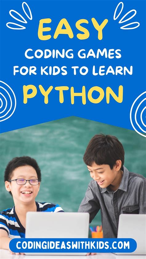 Easy Python Games Kids Can Code to Learn Programming