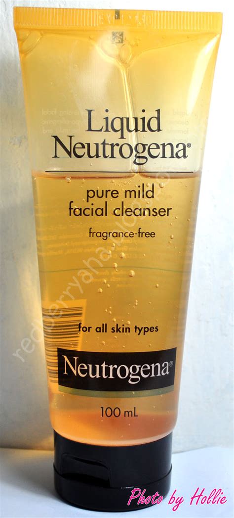 Random Beauty by Hollie: REVIEW: Liquid Neutrogena Pure Mild Facial ...