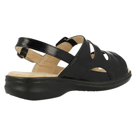 Ladies Padders Extra Wide Fitting Comfort Sandals Laura | eBay