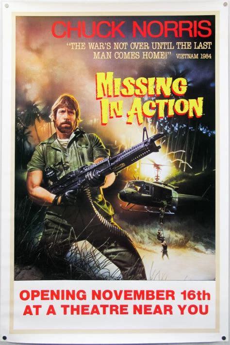 Missing in Action / one sheet / teaser / USA