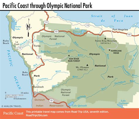 Pacific Coast Route Through Washington State | ROAD TRIP USA