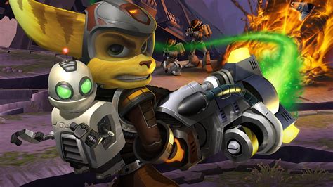 Download Video Game Ratchet & Clank: Up Your Arsenal HD Wallpaper