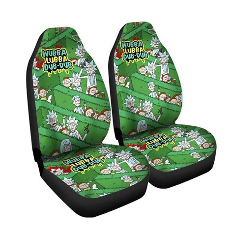 Rick And Morty Cartoon Car Seat Covers – Car Accessories – Rick Morty ...