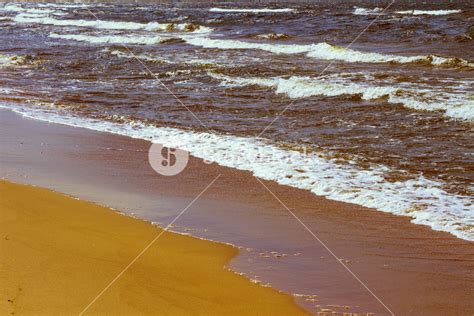 Beach in Jurmala Royalty-Free Stock Image - Storyblocks