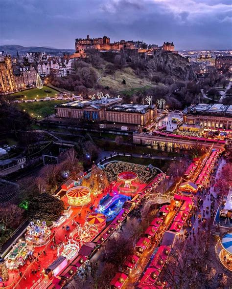 Discover United kingdom on Instagram: “Edinburgh Christmas Market🎅 🎅 Scotland Congrat ...