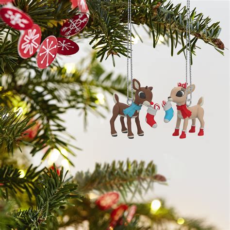 2021 Rudolph and Clarice MIniature Hallmark Christmas Ornament - Hooked ...