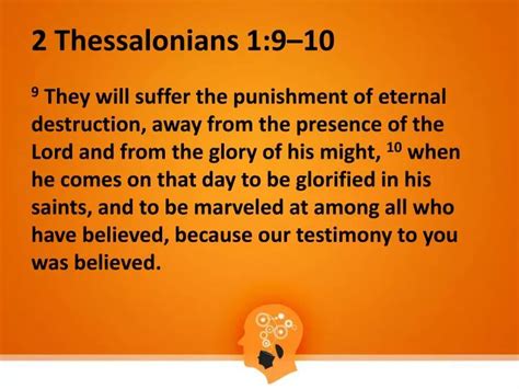 PPT - 2 Thessalonians 1:9–10 PowerPoint Presentation, free download - ID:3189230