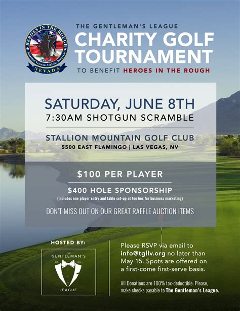 2019 Charity Golf Tournament