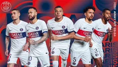 Le PSG dévoile le nouveau maillot que ses joueurs porteront à l ...