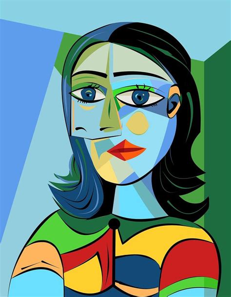 Paint a Cubist Portrait | Cubist portraits, Cubist art, Picasso art