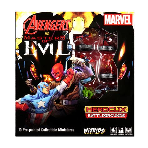 Marvel HeroClix Battlegrounds: Avengers vs Masters of Evil | HeroClix