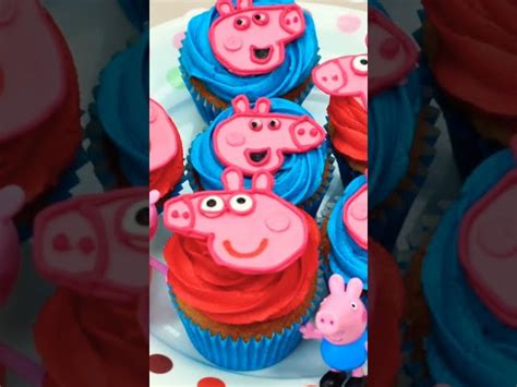 Cutest Peppa Pig Cupcake from HooplaKidz Recipes - recipe on Niftyrecipe.com