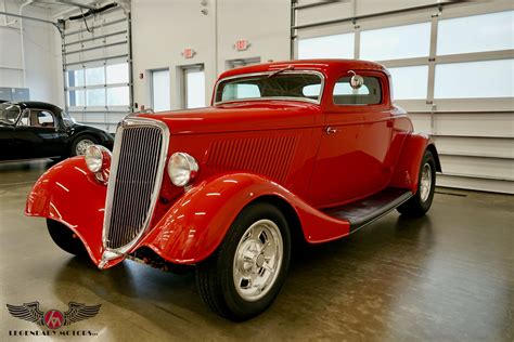 1934 Ford Deluxe 3 Window Coupe | Legendary Motors - Classic Cars ...