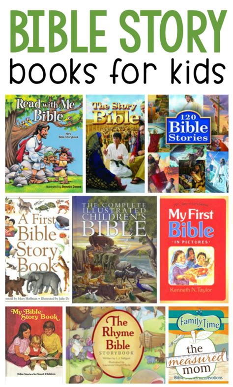 Our favorite children's Bible story books - The Measured Mom