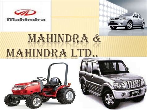 MAHINDRA & MAHINDRA