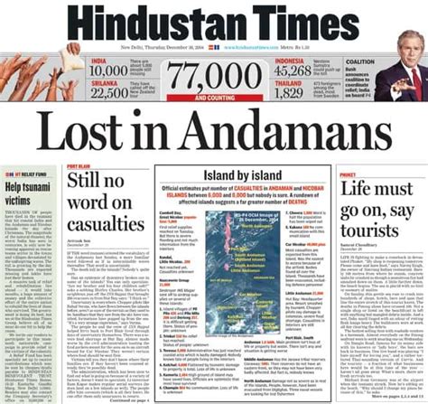 HT headlines recall the horror of Asian Tsunami | Latest News India ...