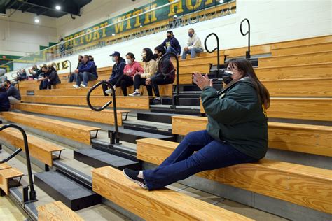 Photos: Moorpark High hosts first boys basketball game with COVID-19 ...