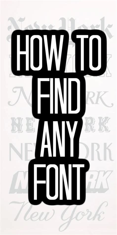 The Best Way to Find a Font from a Picture | Cricut fonts, Find fonts, Fancy fonts