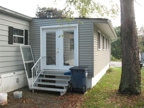 love the french doors Mobile Home Sunroom - after | Mobile home ...