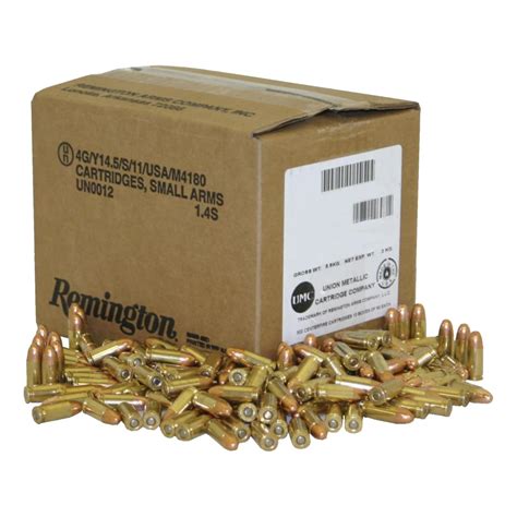 Remington Bulk 9mm UMC Pistol Ammunition | Cabela's Canada