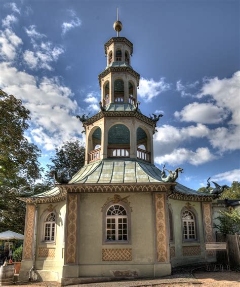 The Dragon House: A Folly in the Gardens of Sanssouci Palace :: Potsdam :: Germany