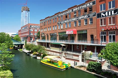 Bricktown - OKC | Bricktown Canal is an artificial, sunken “… | Flickr