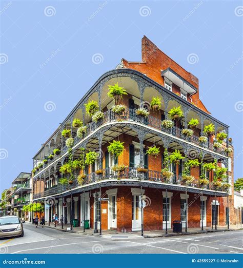 Historic Building In The French Quarter In New Orleans Editorial Photography - Image: 42559227