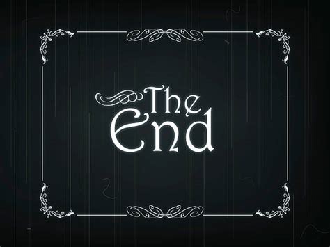 The End Clip Art, Vector Images & Illustrations - iStock