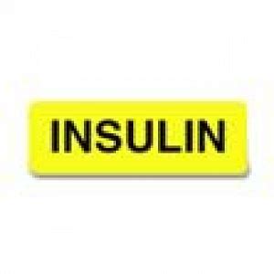 Insulin Labels | Medline Industries, Inc.