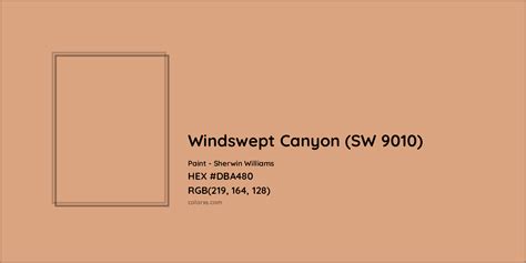 Sherwin Williams Windswept Canyon (SW 9010) Paint color codes, similar paints and colors ...