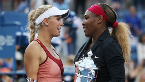 Serena Williams' return cheered by Caroline Wozniacki