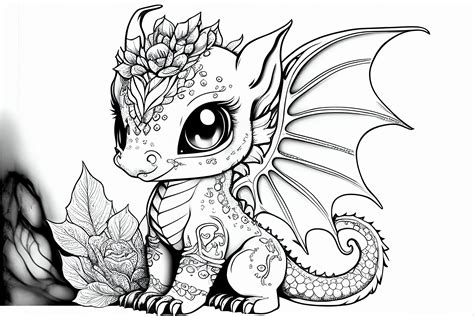 20 Cutest Baby Dragon Coloring Pages for Kids - Free & 2023