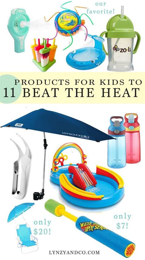 11 Things You Need to Beat the Heat - Lynzy & Co. | Beat the heat, Kids, Craft activities for kids