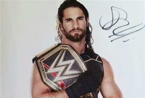 Seth Rollins Autograph - Celebrity Autograph Success