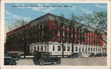 Engineering Building, University of Michigan Ann Arbor, MI Postcard