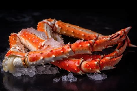 Premium AI Image | Alaskan King Crab Legs