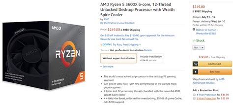 AMD 3rd Gen AMD Ryzen Desktop Processors Available On Amazon - Legit Reviews