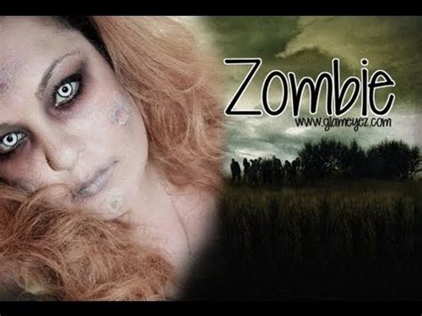 Zombie Makeup inspired in The Walking Dead-Zombie inspirado en la serie The walking dead ...