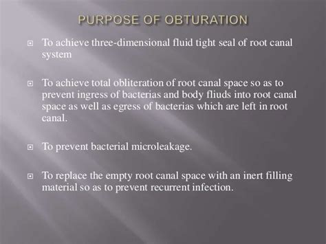 Obturation materials