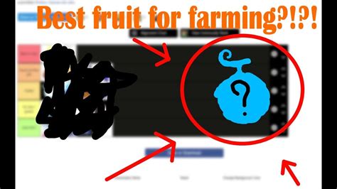 [GPO] Devil Fruit Tier List for Farming! - YouTube