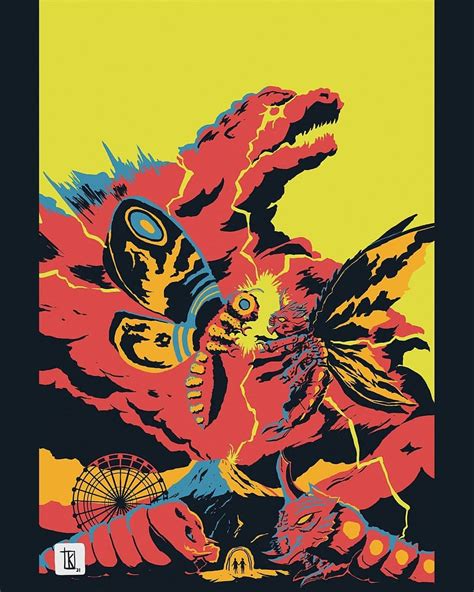 Godzilla vs. Mothra (1992) Movie Fan Poster design @godzillamovie @godzilla_toho #ゴジラ . . Swipe ...