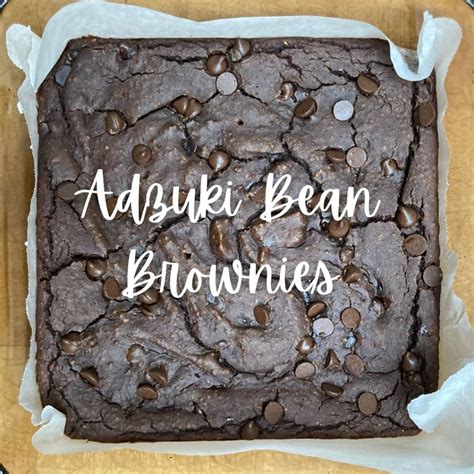 Adzuki Bean Brownies - Powered by plantz