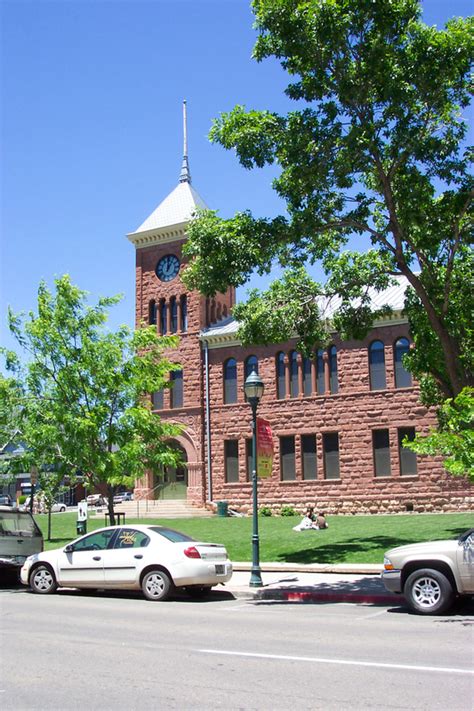 Old Coconino County Courthouse in Flagstaff, Arizona image - Free stock ...