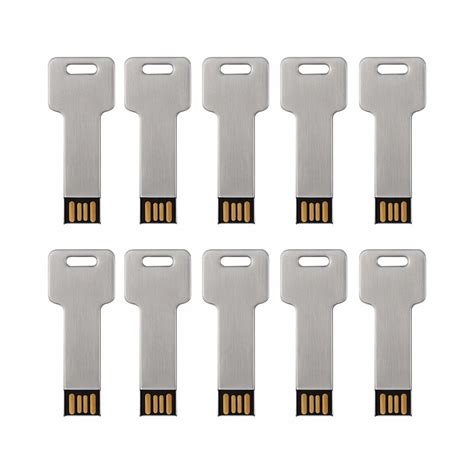 10pcs/lot Bulk Mini USB 2.0 Flash Drive 64GB 32GB 16GB 8GB 4GB 2GB 1GB ...