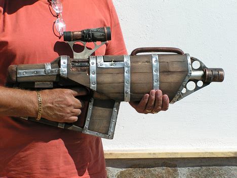 Grandaddy of All NERF Guns: Cool DIY Steampunk Weapon | Gadgets, Science & Technology