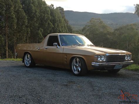 Genuine HJ Sandman UTE Rare 10 1974 Contessa Gold GMH V8 Holden Chev HQ HX HZ in Blackmans Bay, TAS