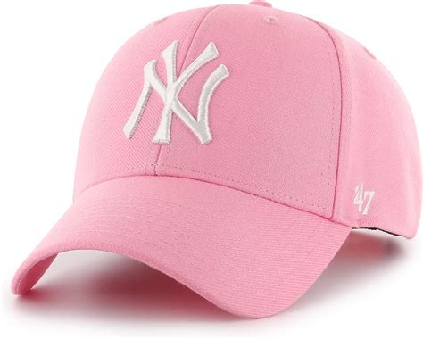 Amazon.com: 47 Brand NY Yankees MVP Cap B-MVPSP17WBP-RS, Womens, Pink/White, : Sports & Outdoors