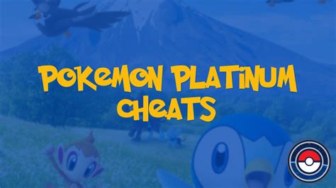 Pokemon Platinum Cheats | PokeIndex