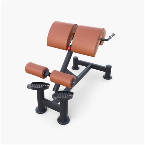 Hyperextension Bench - 3D Model by dragosburian